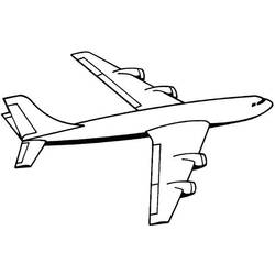 Coloring page: Plane (Transportation) #134792 - Free Printable Coloring Pages