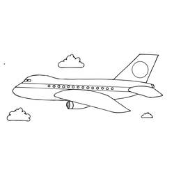 Coloring page: Plane (Transportation) #134799 - Printable coloring pages