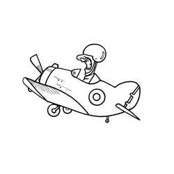 Coloring page: Plane (Transportation) #134804 - Free Printable Coloring Pages