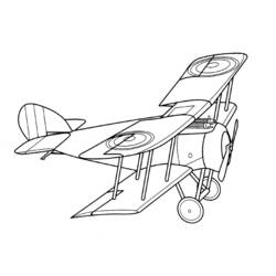 Coloring page: Plane (Transportation) #134816 - Printable coloring pages