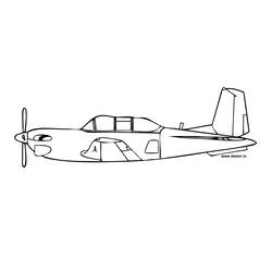 Coloring page: Plane (Transportation) #134830 - Free Printable Coloring Pages