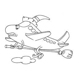 Coloring page: Plane (Transportation) #134834 - Free Printable Coloring Pages