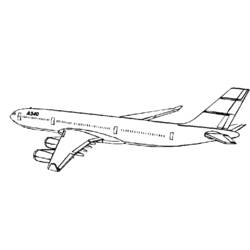 Coloring page: Plane (Transportation) #134842 - Free Printable Coloring Pages
