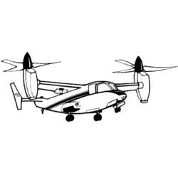 Coloring page: Plane (Transportation) #134859 - Free Printable Coloring Pages