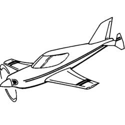 Coloring page: Plane (Transportation) #134871 - Free Printable Coloring Pages