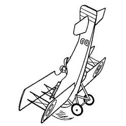 Coloring page: Plane (Transportation) #134884 - Free Printable Coloring Pages