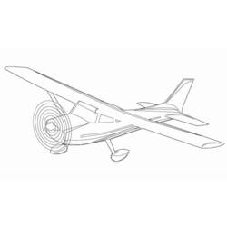 Coloring page: Plane (Transportation) #134885 - Free Printable Coloring Pages