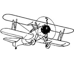 Coloring page: Plane (Transportation) #134895 - Free Printable Coloring Pages