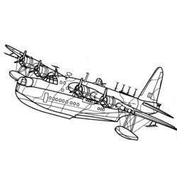 Coloring page: Plane (Transportation) #134901 - Free Printable Coloring Pages