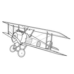 Coloring page: Plane (Transportation) #134906 - Free Printable Coloring Pages