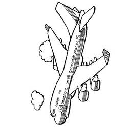 Coloring page: Plane (Transportation) #134911 - Free Printable Coloring Pages
