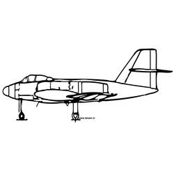 Coloring page: Plane (Transportation) #134915 - Free Printable Coloring Pages