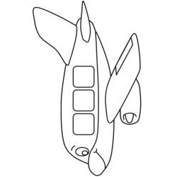 Coloring page: Plane (Transportation) #134916 - Free Printable Coloring Pages