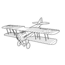 Coloring page: Plane (Transportation) #134917 - Free Printable Coloring Pages