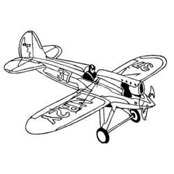 Coloring page: Plane (Transportation) #134920 - Free Printable Coloring Pages