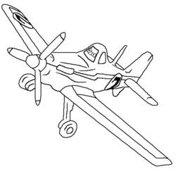 Coloring page: Plane (Transportation) #134922 - Free Printable Coloring Pages