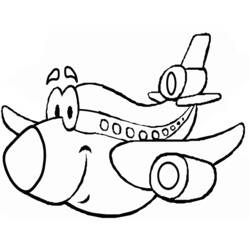 Coloring page: Plane (Transportation) #134926 - Free Printable Coloring Pages