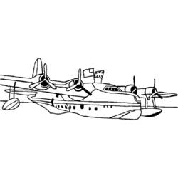Coloring page: Plane (Transportation) #134935 - Free Printable Coloring Pages
