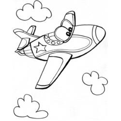 Coloring page: Plane (Transportation) #134937 - Printable coloring pages