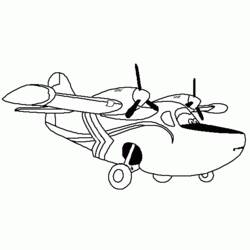 Coloring page: Plane (Transportation) #134955 - Free Printable Coloring Pages