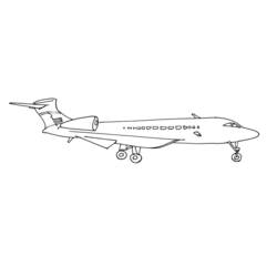 Coloring page: Plane (Transportation) #134958 - Free Printable Coloring Pages