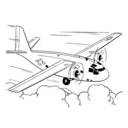Coloring page: Plane (Transportation) #134965 - Free Printable Coloring Pages