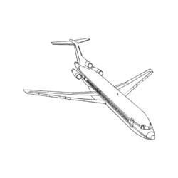 Coloring page: Plane (Transportation) #134967 - Free Printable Coloring Pages