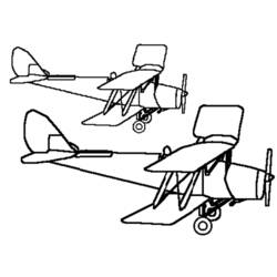 Coloring page: Plane (Transportation) #134972 - Free Printable Coloring Pages