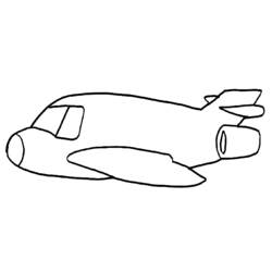 Coloring page: Plane (Transportation) #134982 - Free Printable Coloring Pages