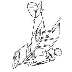 Coloring page: Plane (Transportation) #134983 - Free Printable Coloring Pages