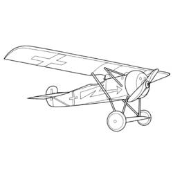 Coloring page: Plane (Transportation) #134984 - Free Printable Coloring Pages