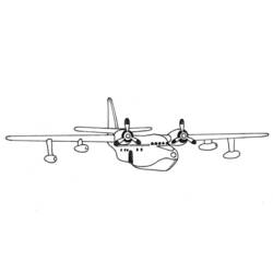 Coloring page: Plane (Transportation) #134993 - Free Printable Coloring Pages