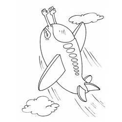 Coloring page: Plane (Transportation) #134998 - Free Printable Coloring Pages