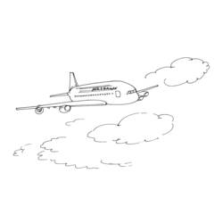 Coloring page: Plane (Transportation) #135025 - Free Printable Coloring Pages