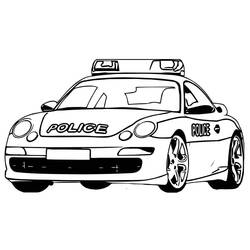 Coloring page: Police car (Transportation) #198552 - Free Printable Coloring Pages