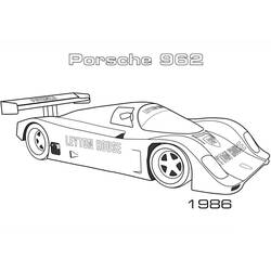 Coloring page: Porsche (Transportation) #174244 - Free Printable Coloring Pages