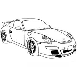 Coloring page: Porsche (Transportation) #174246 - Free Printable Coloring Pages