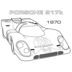 Coloring page: Porsche (Transportation) #174249 - Free Printable Coloring Pages