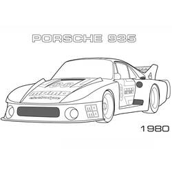Coloring page: Porsche (Transportation) #174252 - Free Printable Coloring Pages