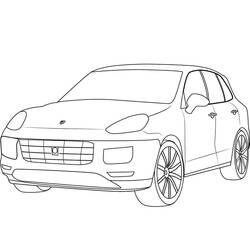 Coloring page: Porsche (Transportation) #174256 - Free Printable Coloring Pages