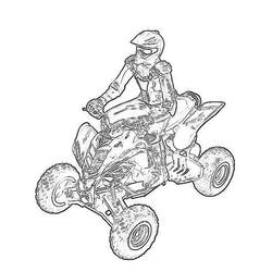 Coloring page: Quad / ATV (Transportation) #143191 - Printable coloring pages