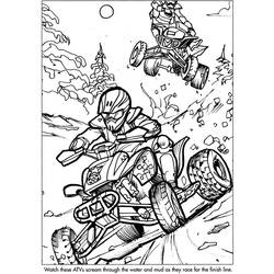 Coloring page: Quad / ATV (Transportation) #143504 - Printable coloring pages