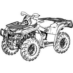 Coloring page: Quad / ATV (Transportation) #179381 - Free Printable Coloring Pages