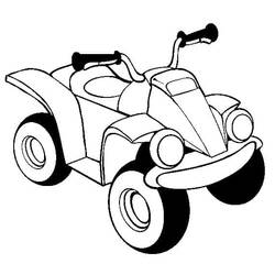 Coloring page: Quad / ATV (Transportation) #179387 - Free Printable Coloring Pages