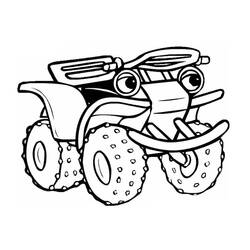 Coloring page: Quad / ATV (Transportation) #179388 - Free Printable Coloring Pages