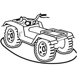 Coloring page: Quad / ATV (Transportation) #179389 - Free Printable Coloring Pages