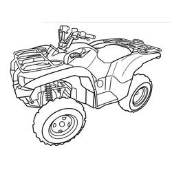 Coloring page: Quad / ATV (Transportation) #179393 - Free Printable Coloring Pages