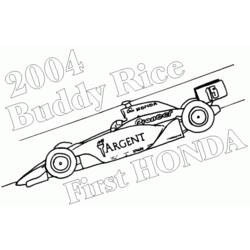 Coloring page: Race car (Transportation) #138874 - Free Printable Coloring Pages
