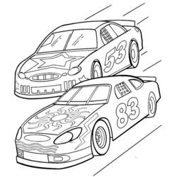Coloring page: Race car (Transportation) #138879 - Printable coloring pages