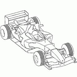 Coloring page: Race car (Transportation) #138888 - Printable coloring pages